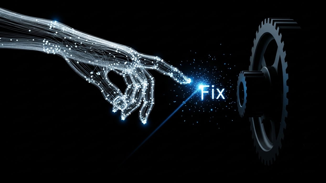 Neon next button 3D render